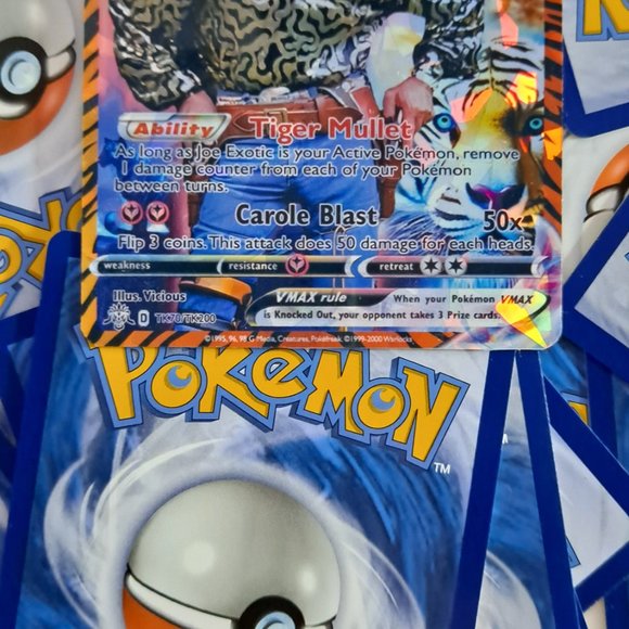 Tiger King Pokemon Card - Joe Exotic - Picture 4 of 8